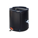 PVC 물탱크 접이식 농사 100리터 250L 높이55cm 빗물받이통 PVC 중 빗물 2 5미터 수도관 : 제이투글로벌005