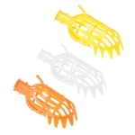 3Pcs 과일 피커 차디 가든 긴 H 부착 가능한 안전 원예 장치 플라스틱 체리 수확기 용 내구성 PP 도구 : 오렌유통