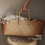 [다도 소품] 예향원 수공 편직 휴대용 수납용 소품 바구니 숄더백 가방 E-10507 : 예향원