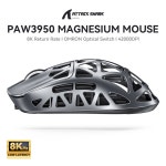 R2 무선 8000HZ PAW3950 마그네슘 FPS 마우스 센서 하이 게임용 브러시 R2 Bla : 예나42