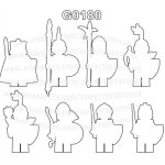 중세 영화 기사 빌딩 블록 G0180 GH0624 GH0630 DIY 완구 : 빅원물류5