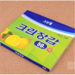 크린랩 크린장갑 50매/100매 주유소장갑 비닐 염색.화학용품 손가락 정비 : 제이제이-원