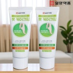 1+1 약국 풋크림 일양약품 풋케어크림 60gx2개 굳은살제거 팔꿈치 발각질제거 보습제 팩 : 이로움라이프