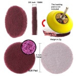 10 PCS 헤비 금속 나일론 패드 청소 도구 듀티 산업용 인치 청소 수색 2 Inch 2000 Grit : 오토부스터 마켓