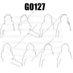 액션 피규어 영화 빌딩 블록 벽돌 장난감 G0127 GH0207-GH0208 GH0209 DIY : 빅원물류5