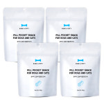 본아페티 강아지 고양이 영양제 알약 급여용 필포켓 장건강, 100g, 4개 : 본아페티