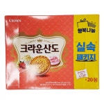 크라운 산도 딸기(실속) 404g 크라운제과 : 푸드엔마트