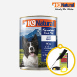[10+2] K9 케이나인 강아지 독 캔 습식 사료 비프 소고기, 370g, 1개 : 잇츠그룸 공식스토어