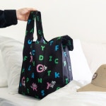 로마네 리유저블백 미디움 휴대용 장바구니 에코백 후르츠모그리 : 나나미뇽