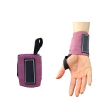 2x 파워 리프팅 손목 체육관 스트랩 밴드 지원 중괄호 보디 빌딩 여성 스포츠를위한 왼쪽/오른손 : 제케상사