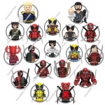 NETEASE 1Pcs 미니 액션 피규어 Deadpool Venompool 울버린 Kidpool 빌딩 블록 장난감 시리즈 GH0172 : 빅원물류5