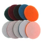 10 PCS 헤비 금속 나일론 패드 청소 도구 듀티 산업용 인치 청소 수색 2 Inch 2000 Grit : 오토부스터 마켓