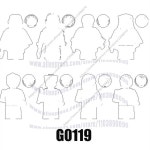 액션 피규어 영화 빌딩 블록 벽돌 G0119 GH0143 아이 생일  장난감 : 빅원물류5