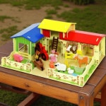 파샐리 어린이농장역할놀이 원목동물농장놀이세트 동물 : 말아먹을마켓