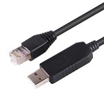 PC 연결용 USB RS232 RJ45 직렬 케이블(NexRemote용 HC 필요 없음) NexRemote이 포함된 Celestron 망원경(6FT USB 케이블 for NexRe... 