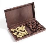 체스배우기 체스입문 교실 공부 유아 휴대용 자석 체스판 말판 방과후학습 : 꽁 지 마 켓