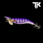 [도착보장] 혼키이카 수평에기 갑오징어 한치 주꾸미 낚시 2.2호 HKI-14 얼룩말 퍼플 : 통큰낚시