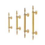 중문 황동 전면 손잡이 P634 YJ : 철물공장