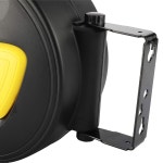 BTSHUB 접이식 에어 호스 벽걸이 호스 33피트 180도 회전 x 릴 5/16인치 도구 : 더안다10