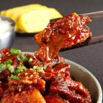 [쿠캣마켓] 원팩쿠캣 순살 소갈비찜 2종 (오리지널/매콤) X 4개 : 쿠캣