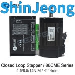 납품전문 Leadshine NEMA34 폐루프 스텝퍼 모터, 드라이버 CL86H 2 상 입력 전압 VAC18-80V, 86CME45 80 120 시리즈 : 신정종합상사Ten