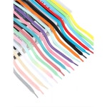 Private Laces 트레이너 블랙 127728 신발끈 블랙 200cm : 무드바이mood.by