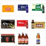 약국용 드링크 피로회복 박카스 비타민 원비디 쌍화 홍삼 영비천 여명808 까스활 생록천 타우린 카페인  10병 안전포장 : 하은헬스케어