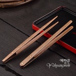 [다도 육군자] 예향원 핸드메이드 복고 순동 차협 차집게 2종 E-10514 : 예향원