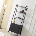 H4462 여닫이 스틸 수납 선반장 650 2colors : 영점일톤