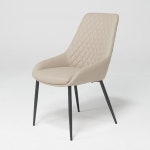 가구샘 퀄팅 스틸 체어 H6092 의자 식탁 테이블 인테리어 카페 1인의자 디자인 철제 : MANTRALIVING