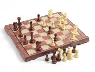 체스배우기 체스입문 교실 공부 유아 휴대용 자석 체스판 말판 방과후학습 : 꽁 지 마 켓