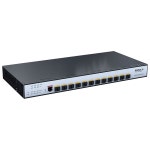 SODOLA 12 포트 10G SFP+ 스마트 스위치 | L2/L3+ 관리 DoS 공격 방지 IPv6 정적 라우팅 L2/L3QoS, IGMP 및 LAG 제한된 수명 보호 이더넷... 