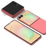 풀커버 후면 힌지 액정 보호 필름 1세트 갤럭시Z 플립7, 1매입 : YOGER