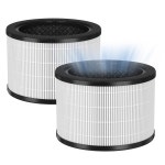 고비 공기 청정기 H7121과 호환되는 SAKEGDY H7121101 필터 교체, H13 등급 헤파를 사용한 3-in-1 여과, 활성탄 및 프리필터, 2팩... 