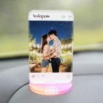 차량용 사진 아크릴액자 - 인스타 폴라로이드 미니 사진액자 : 코인포토