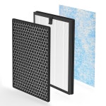 오키수 에어맥스8L 공기청정기용 아이싱고 에어맥스8L 트루 헤파 교체 필터, 3-in-1 블루 울트라 필터 트루 헤파 필터 및 2-in-1 듀오 필터... 