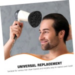 가정 및 미용실에서 사용할 수 있는 곱슬머리 헤어 호환 노즐용 헤어 블로우 디퓨저 노즐 2pcs : 루나펄스