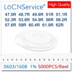 LOCNSERVICE 47 56 OHM 저항기 59R 5R 1R 3R 60 48 5000PCS 9R 7R 51R 51 49 6R 0603 61 62R 53 57 1608 56R : 머시마켓10호점