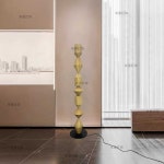 모그 코스탄티나 거실 조명 카페 램프 플로어 제품 1. 검정 D350 H1670 : theruri