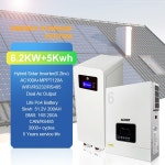 쌓을 수 있는 6200W 하이브리드 태양광 인 : 수니물산5