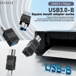 스캐너,문서스캐너,북스캐너USB3.0 프린터 어댑터 -C-USB-B 남성 프린터 스캐너 어댑터 변환기 프린터 전기 피아노 노트북 모바일 데이터... 