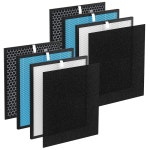 Okaysou Airmax 10L Pro 및 Aiibot-A300 공기청정기와 호환되는 2세트 AirMax 필터 교체 키트, 고효율 5단계 공기청정기 필터... 