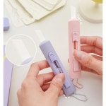 모란디 컬러 유틸리티 나이프 휴대용 사이즈 세라믹 블레이드 안전 커터 포장 도구 사무실 학교 가정 A7315 1 개 : 맥스엠알오