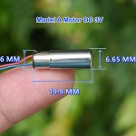 612 코어리스 진동 모터 5V 편심 마사지기 전동 3V 칫솔 미니 6V 6MM 진동기 Model A Motor : 스위트홈샵