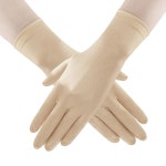 지오포시 새틴 오페라 글러브 - 공식 티 파티 & 웨딩 글러브 Blue : 리치이지무드