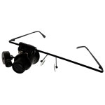 20배 안경테 최대화 LED 조명 주얼러스 루프 핸즈프리 편안한 젤 코 패드 : 리갈볼트