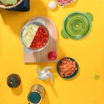 A69X PCS 야채 전기 분쇄기 다기능 쵸퍼 고기 슬라 스틸 3L 블렌더 스테인레스 Silver G en : 현우39