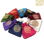 원단 가방 드로스트링 선물 파우치 쥬얼리 포장용 수제 공예 12x15cm 10 개 : 해구대쇼퓡