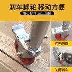 이동식 아시바 건설 현장 비계 우마 발판 작업대 pt 공사장 공사 틀비계 1. 195x140x70 (바퀴) : 호두TC