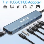 USB 허브 30 C 멀티포트 어댑터 포함 스플리터 4xUSB20 2x Pro/PC/La : 파크아이몰